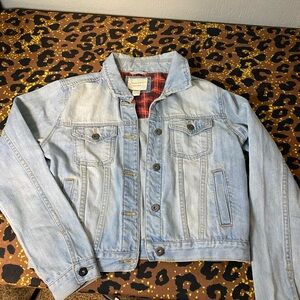 Forever 21 Red and Blue Plaid Shirt